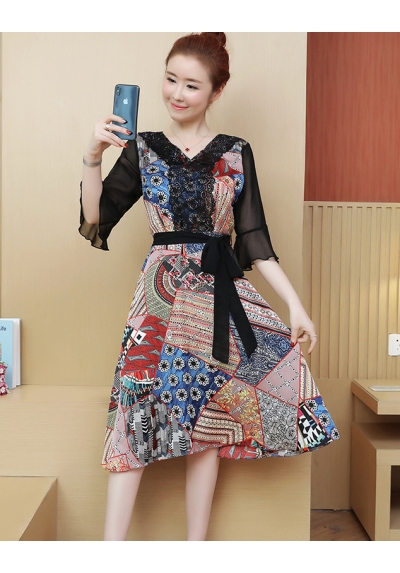 dress wanita import d5875