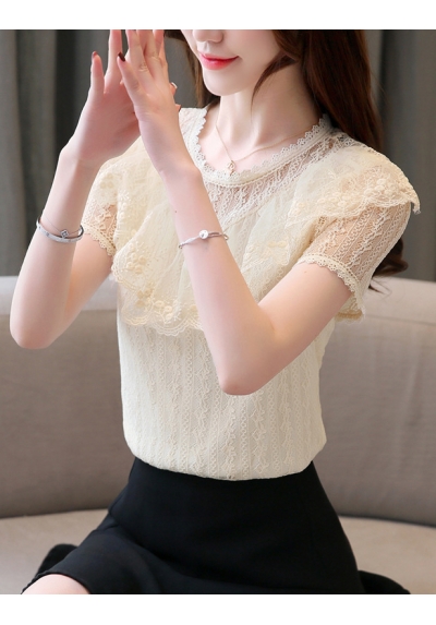 blouse brukat korea T5538