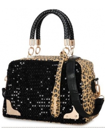 tas wanita motif leopard Bag580