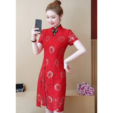 dress cheongsam import D5912