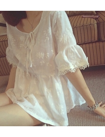 blouse wanita model korea T1312
