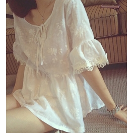 blouse wanita model korea T1312