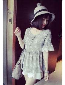 blouse wanita model korea T1313