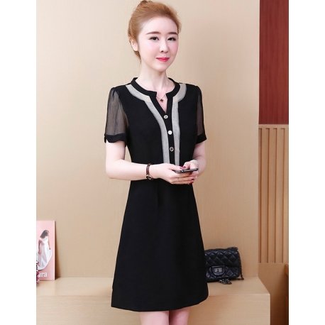 dress wanita import d6038