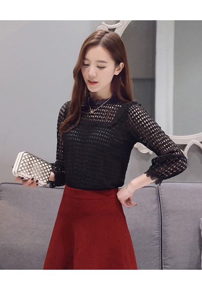 blouse brukat korea T5766