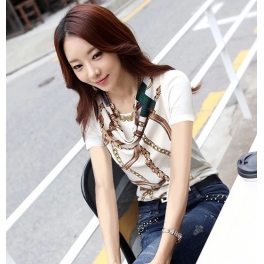 blouse wanita model korea T1378