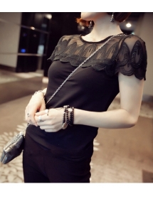 blouse wanita model korea T1379