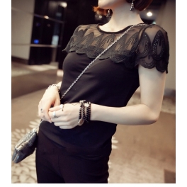 blouse wanita model korea T1379