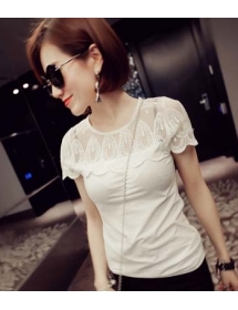 blouse wanita model korea T1380