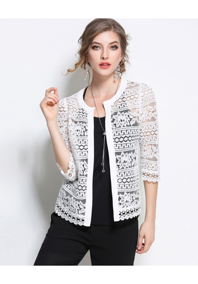 cardigan brukat import T5891