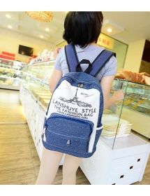 tas ransel menara eiffel Bag634