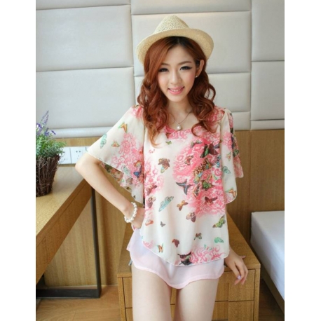 blouse wanita import T5998