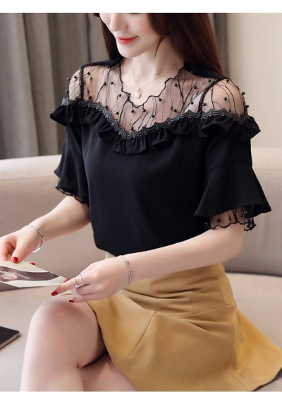 blouse  wanita korea T5948