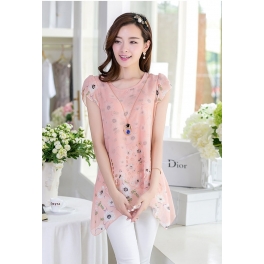 blouse wanita model korea T1442
