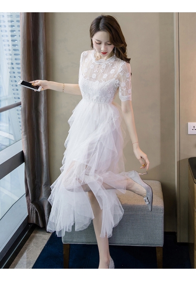 long dress korea D6218