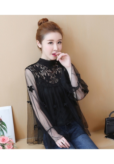 blouse  wanita korea T6018