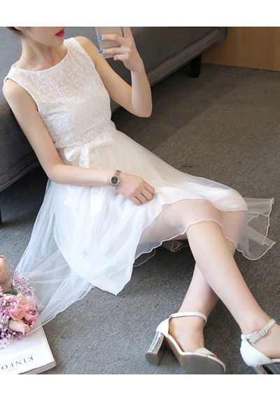 dress wanita korea D6227