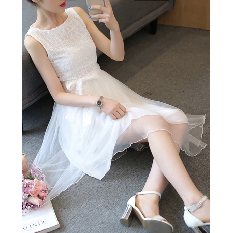 dress wanita korea D6227