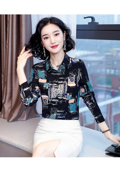 kemeja  wanita korea T6051
