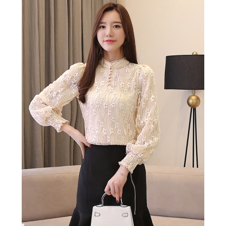 blouse brukat korea T5995