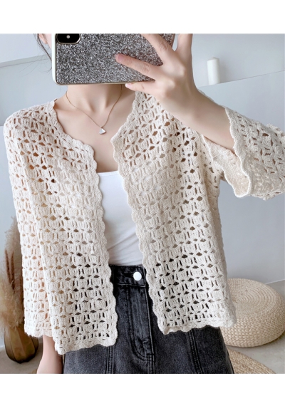 cardigan rajut import T6095