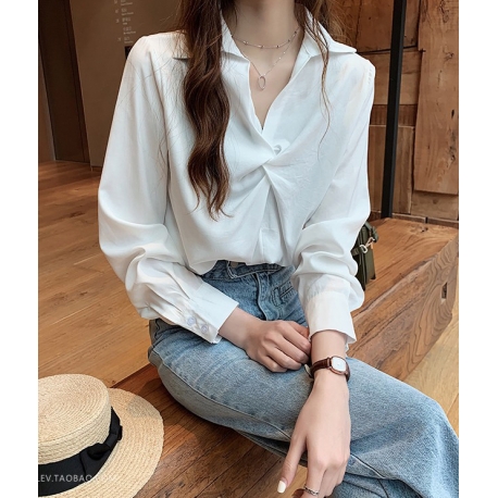 blouse  wanita import T6098