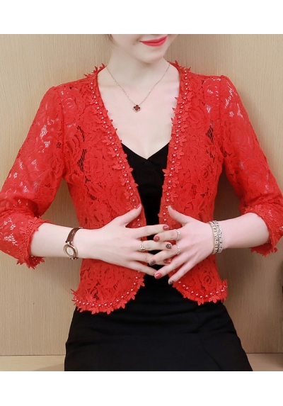 cardigan brukat import T6050