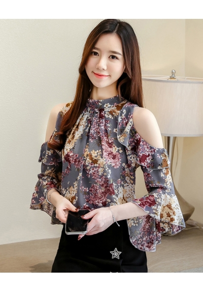 blouse  wanita korea T6114