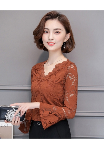 blouse brukat korea T6082