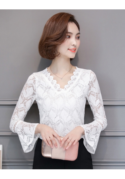 blouse brukat korea T6147