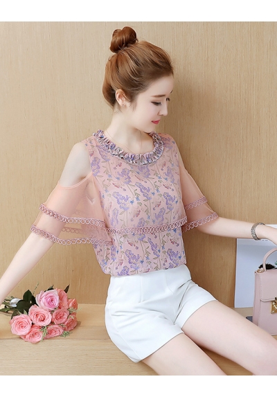 blouse  wanita korea T6168