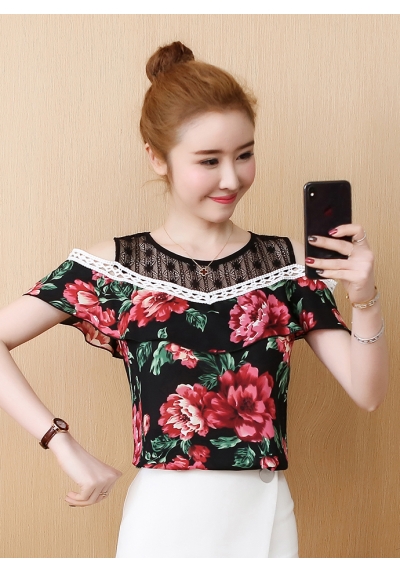 blouse  wanita korea T6235