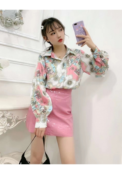 kemeja wanita import T6290