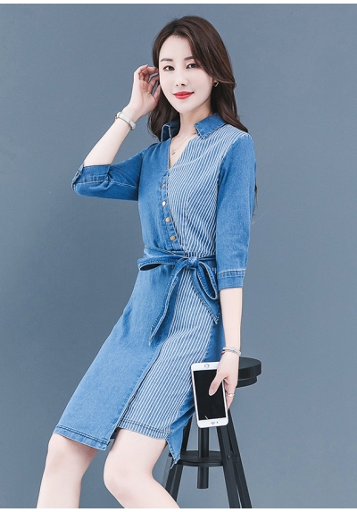 dress denim import D6343