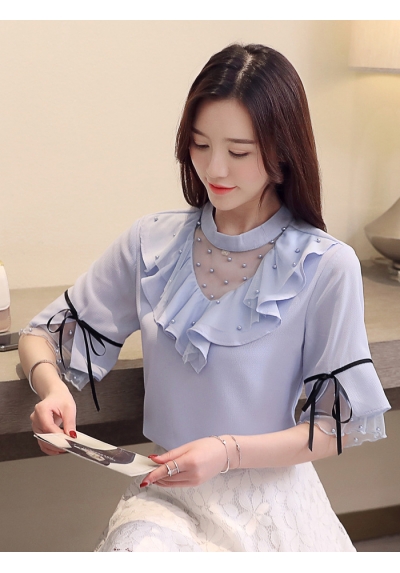 blouse  wanita korea T6341