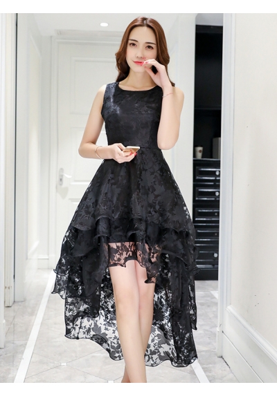 dress wanita korea D6396