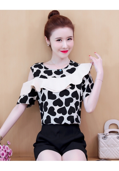 blouse  wanita korea T6387