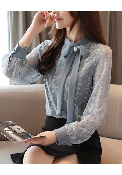 blouse  wanita korea T6418