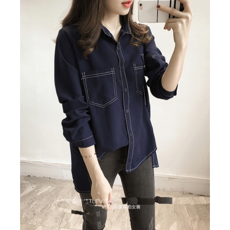 kemeja  wanita import T6427