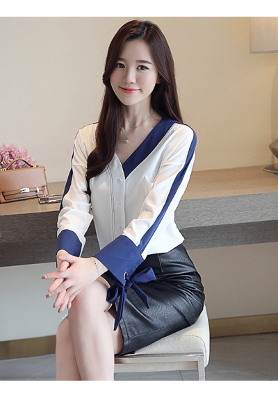 blouse  wanita korea T6441