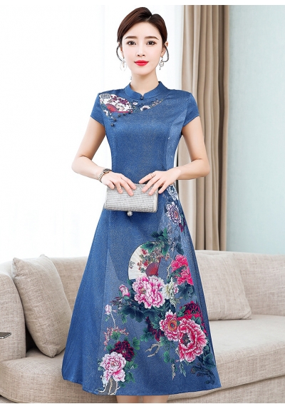 dress cheongsam import D5873