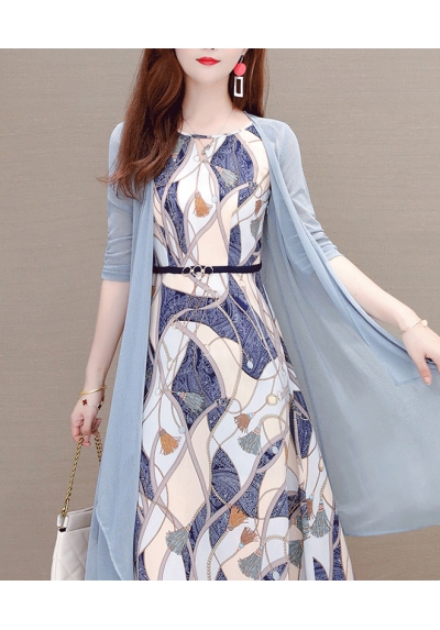 dress wanita korea D6462