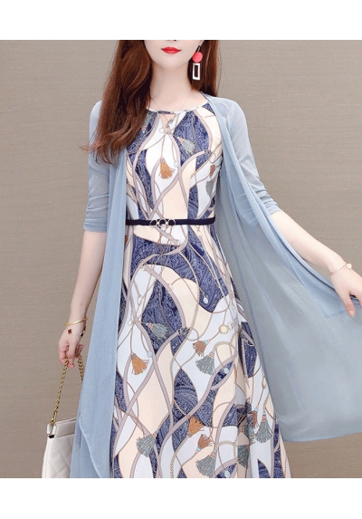 dress wanita korea D6459