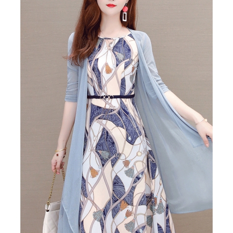 dress wanita korea D6459
