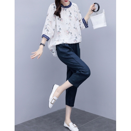 setelan wanita korea D6475