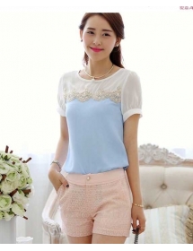 blouse wanita model korea T1530