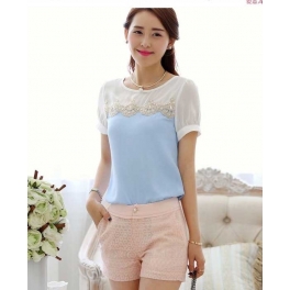 blouse wanita model korea T1530