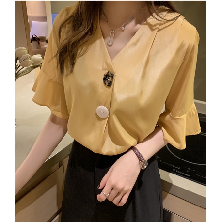 blouse wanita korea T6479