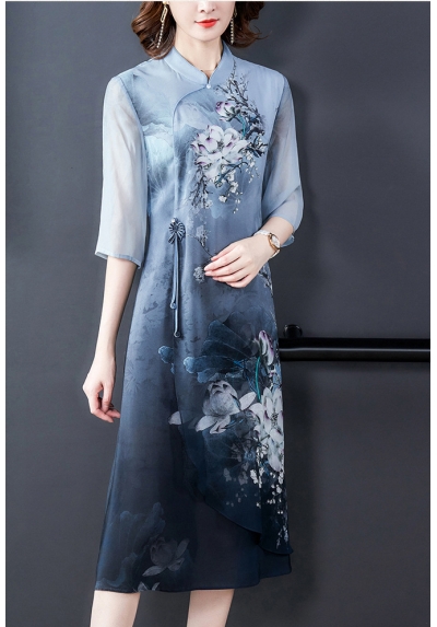 dress cheongsam import D6480