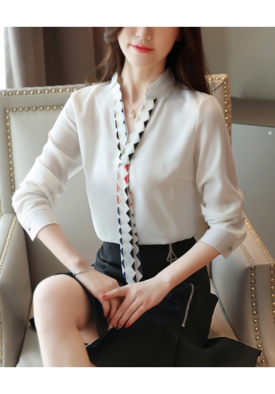 blouse wanita korea T6491